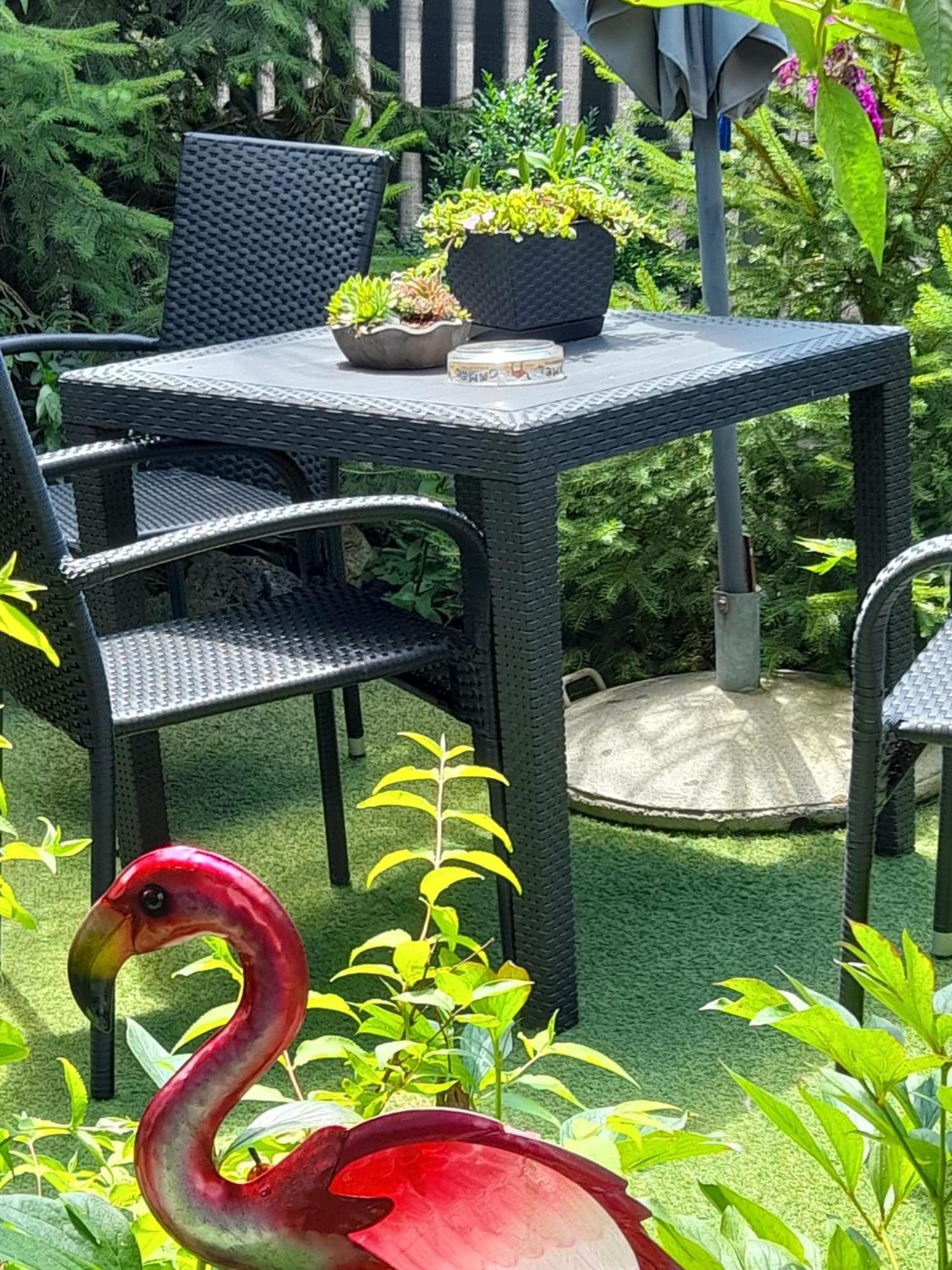 Ferienwohnung Mit Kleinem Garten 소넨불 외부 사진